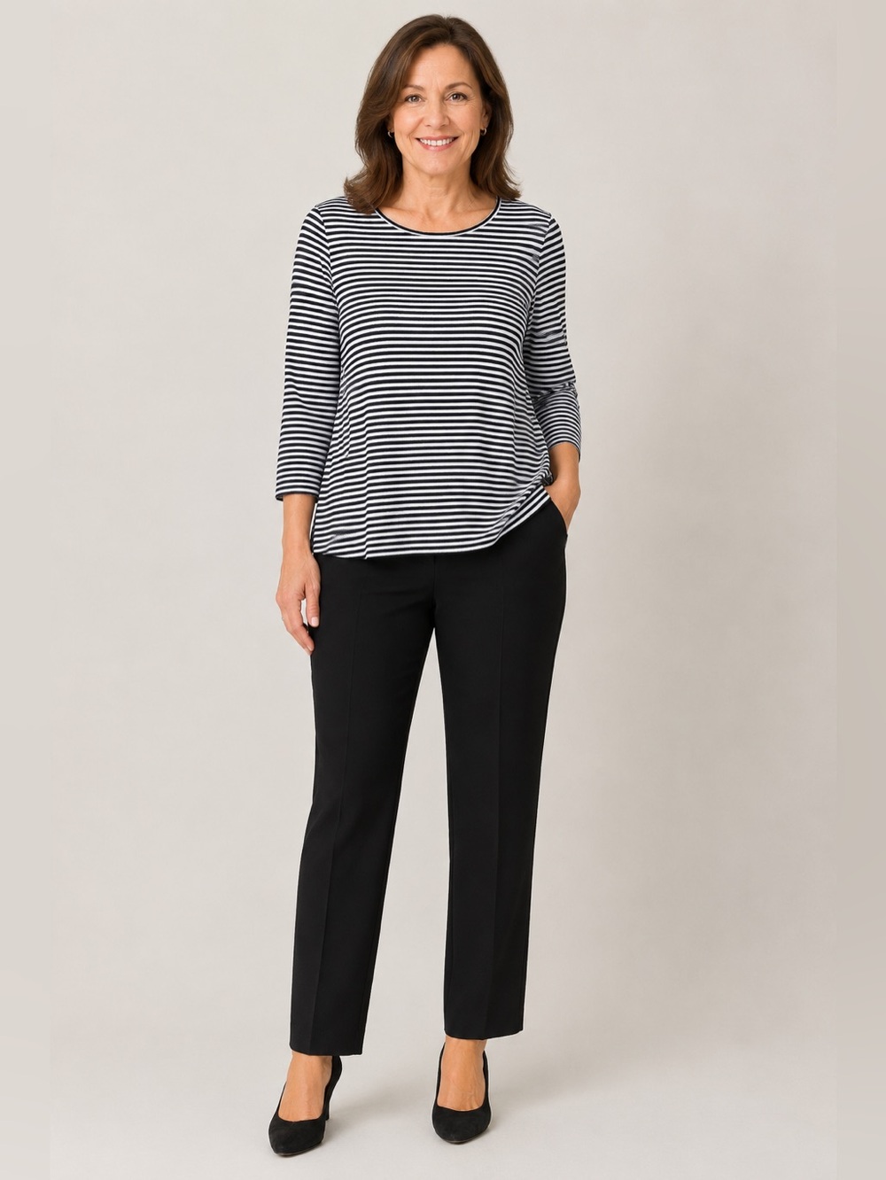 J Jill Wearever Blouse Womens Size XL